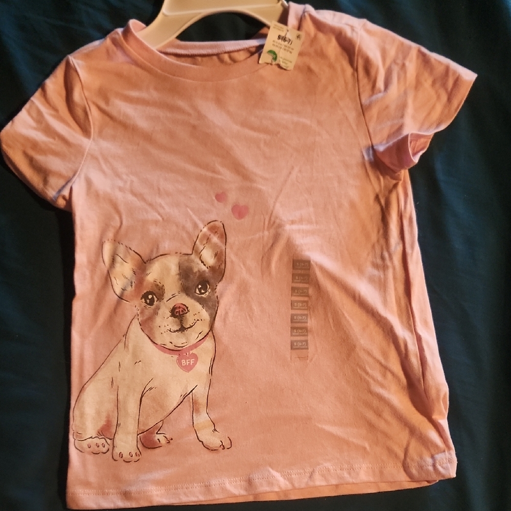 OshKosh B'gosh Pink Tee with Puppy Design